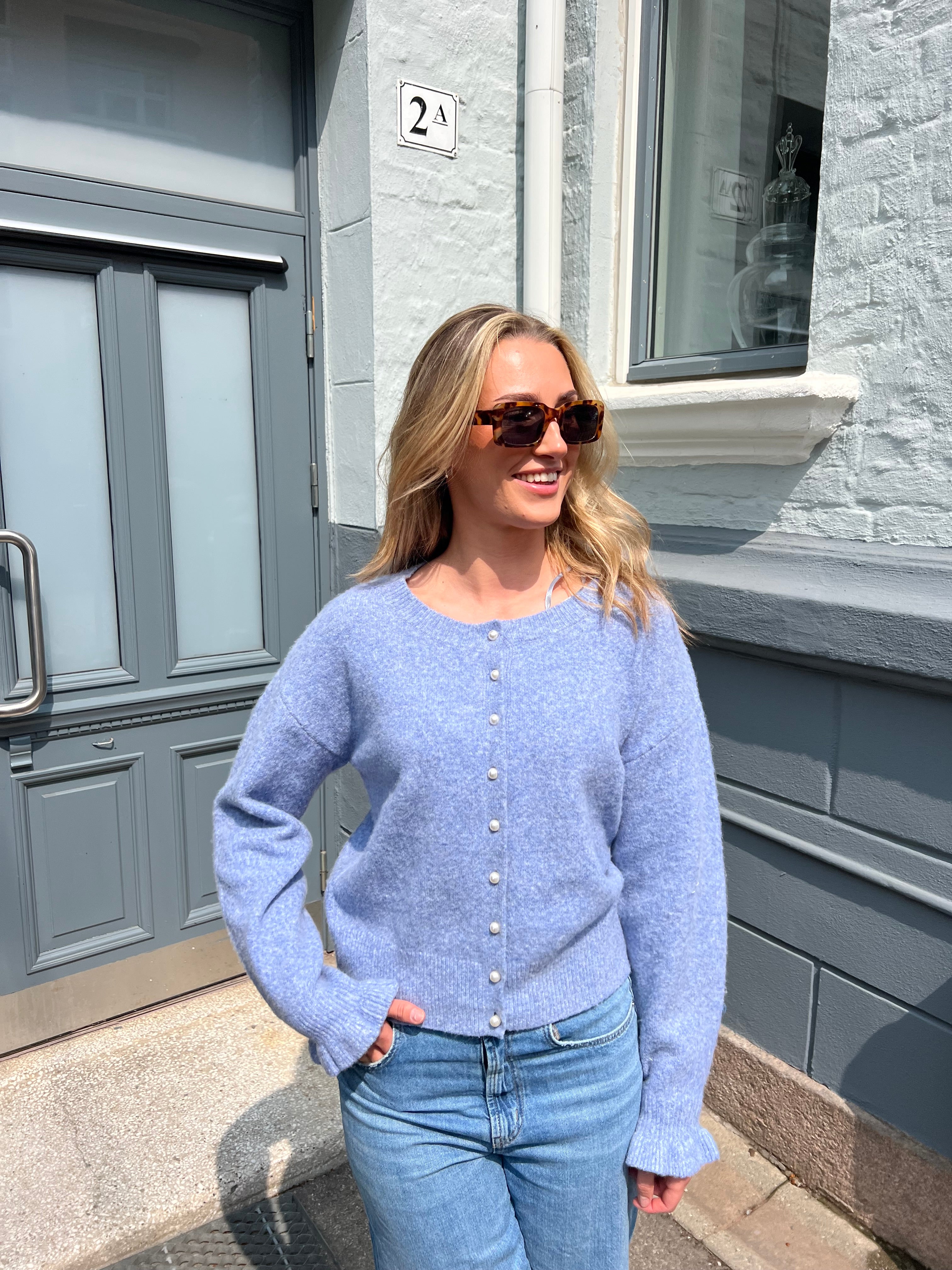 ONLRIMA Cardigan - Blå